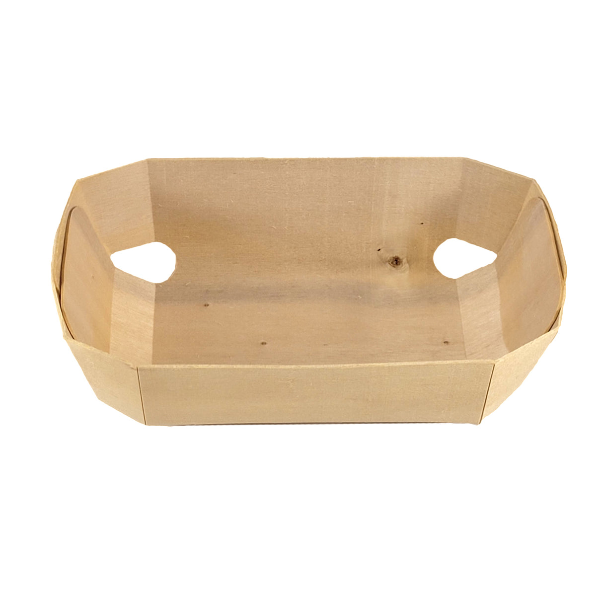 Forma pentru copt cozonac, din lemn cu foita, 18,5x11,5x6 cm, 350g