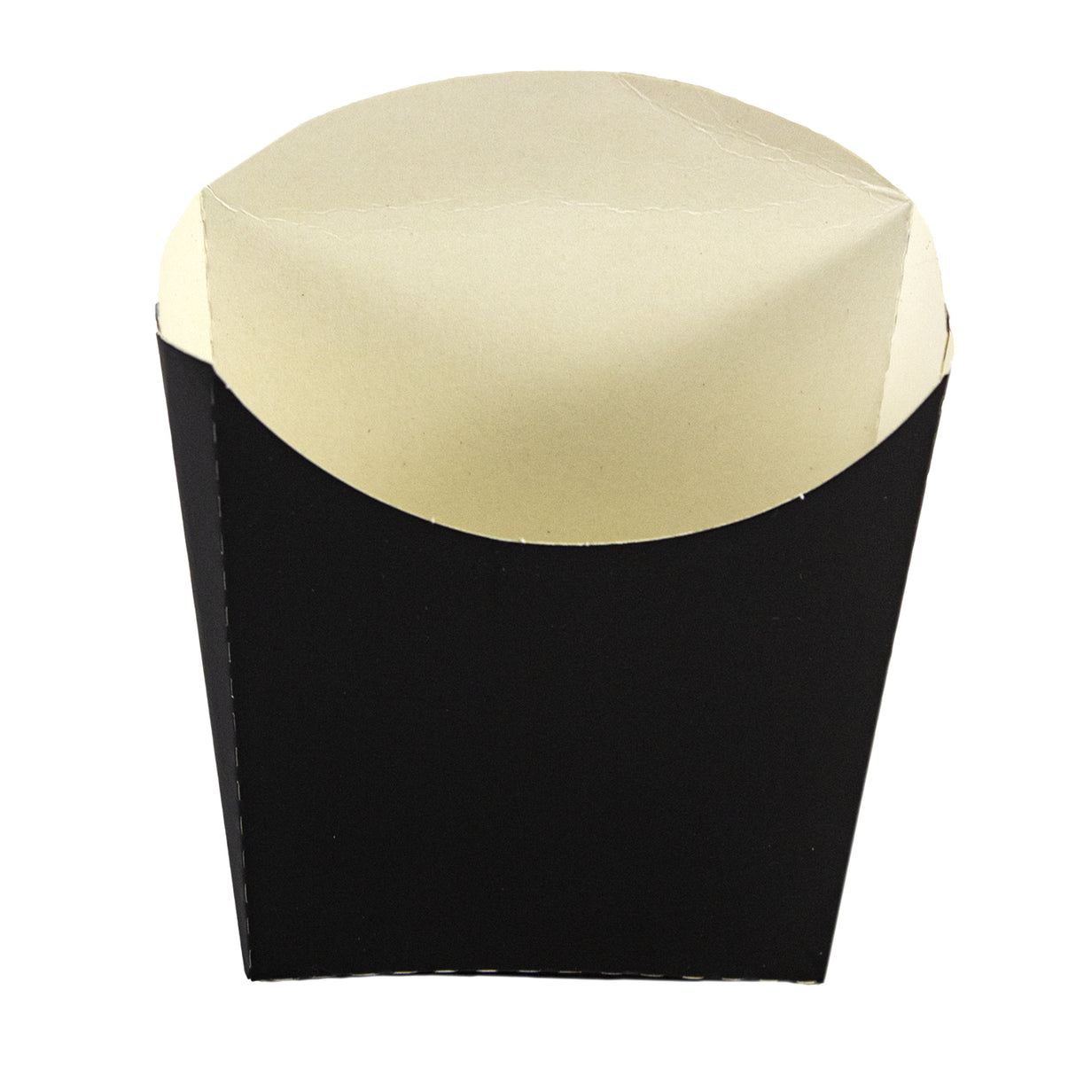 Cutie pentru catering, pentru cartofi, negru, mărimea M, (75 buc/set)