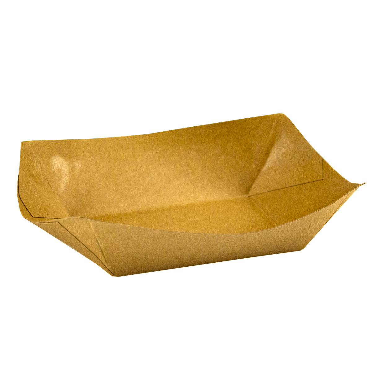 Cutie pentru catering, bărcuță, kraft, 200cc, S, (250 buc/set)