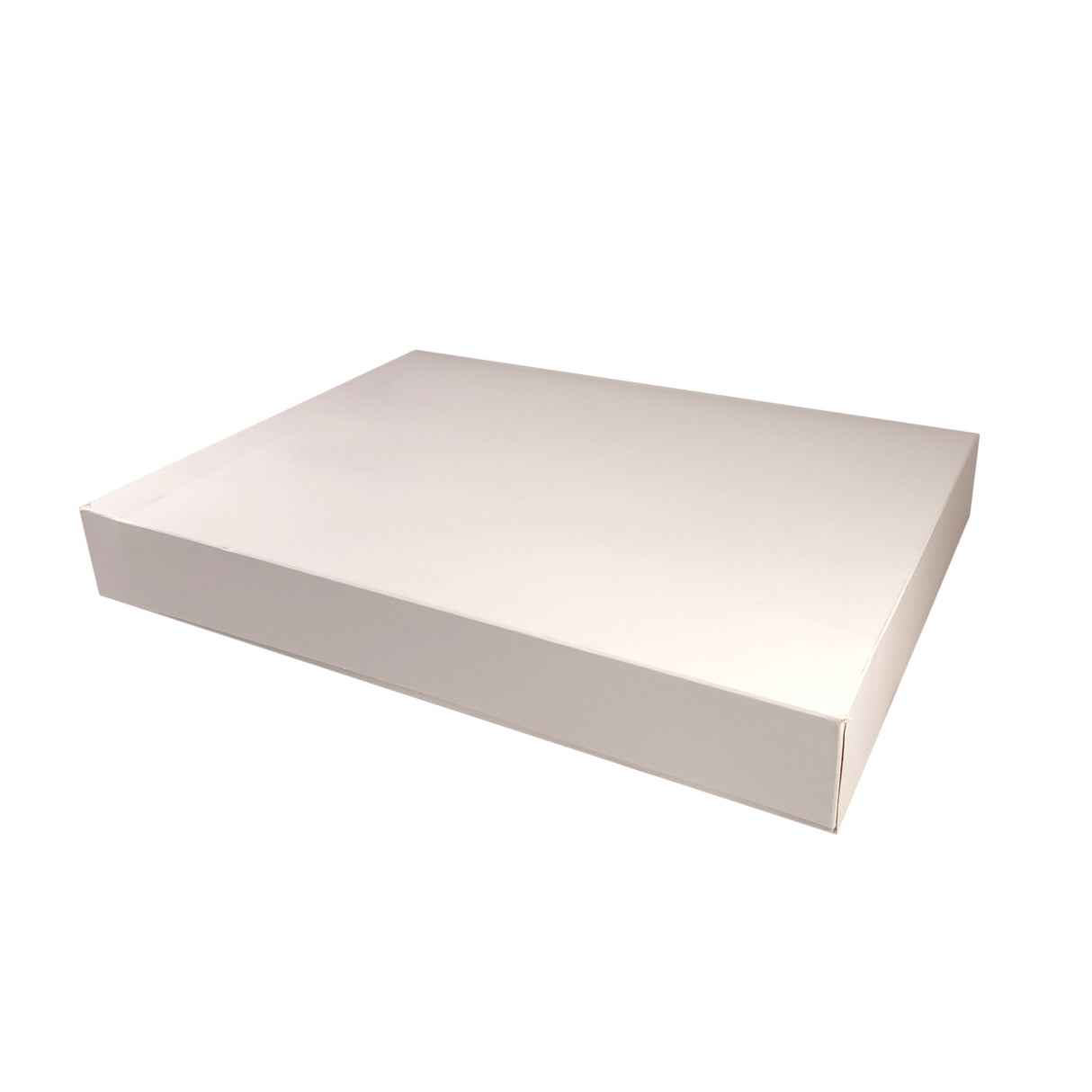 Cutie pentru prăjituri, BLANC, cu capac atașat 43x33x6 cm