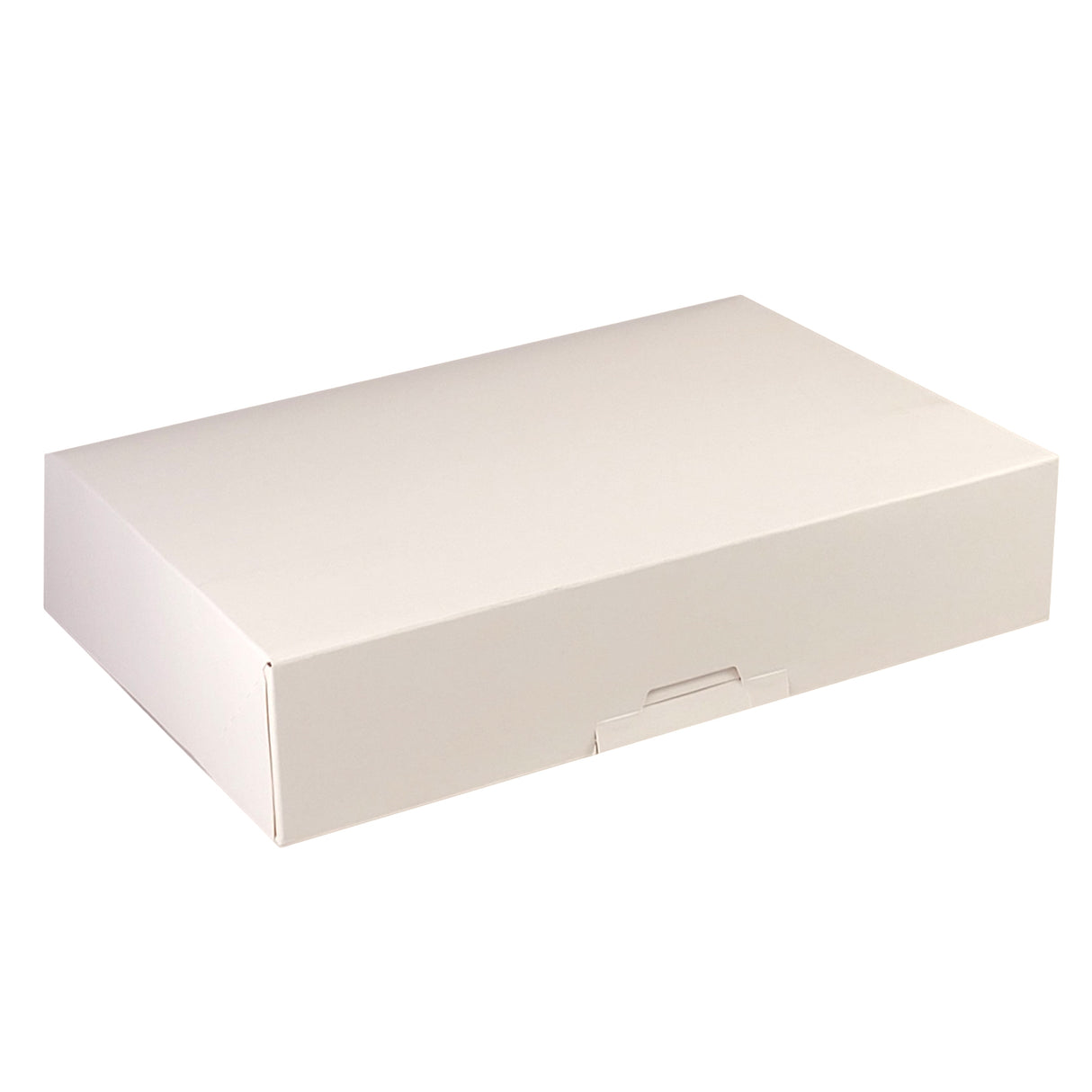 Cutie pentru prăjituri, BLANC, cu capac atașat, 28x20x6cm