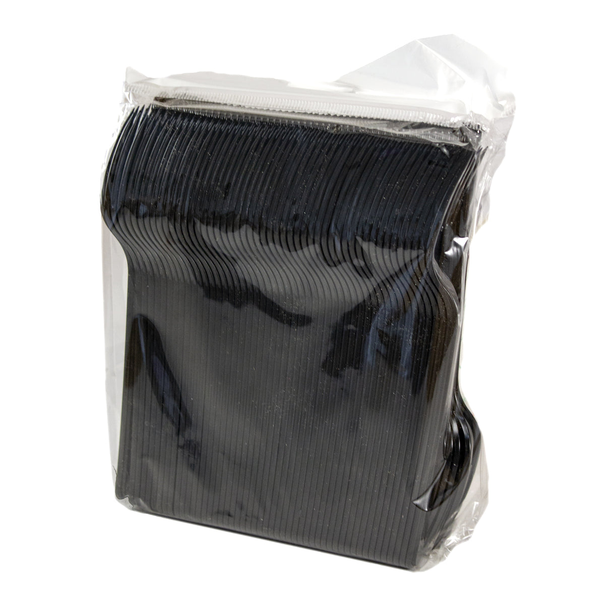 Furculita lux, neagra, (100buc/set)