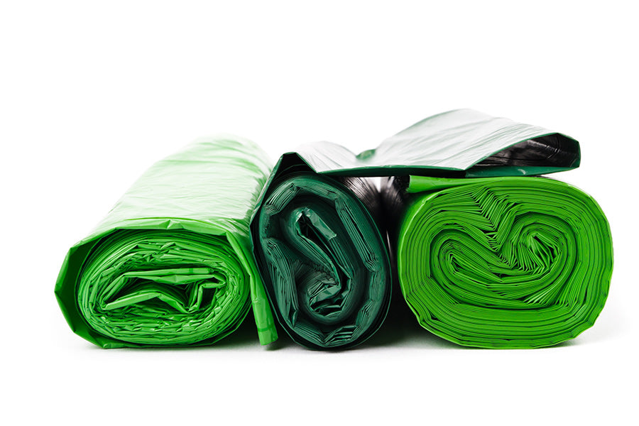 Saci Gunoi Menajer, Verde EcoFriend 120 L, (10buc/rolă)