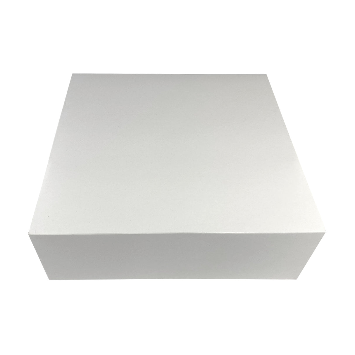 Cutie pentru prăjituri, BLANC, cu capac atașat, 29x29x10 cm