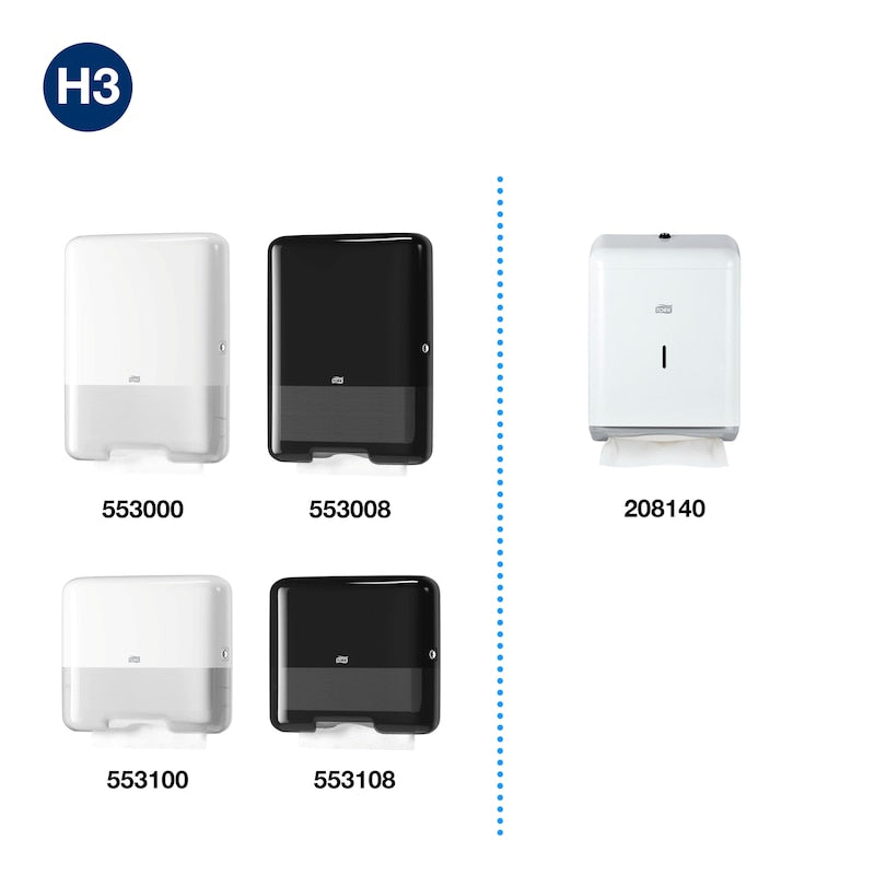 Tork Prosoape pentru Mâini Soft Singlefold Alb H3