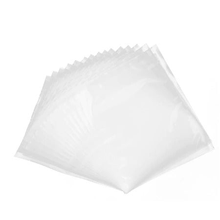 Pungi vidat alimente, gofrate, 20x20 cm, 100 buc/set, 90 Microni