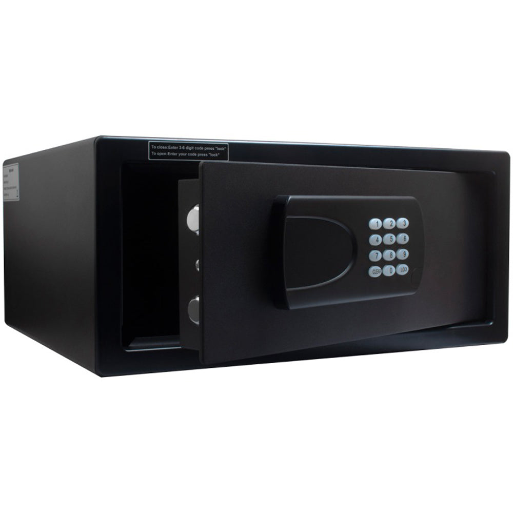 Seif hotelier automat, digital, display LED, Esenia, negru