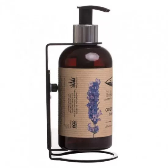 Suport Metalic Negru Inox, 250ml, Botanika Cosmetice Hoteliere