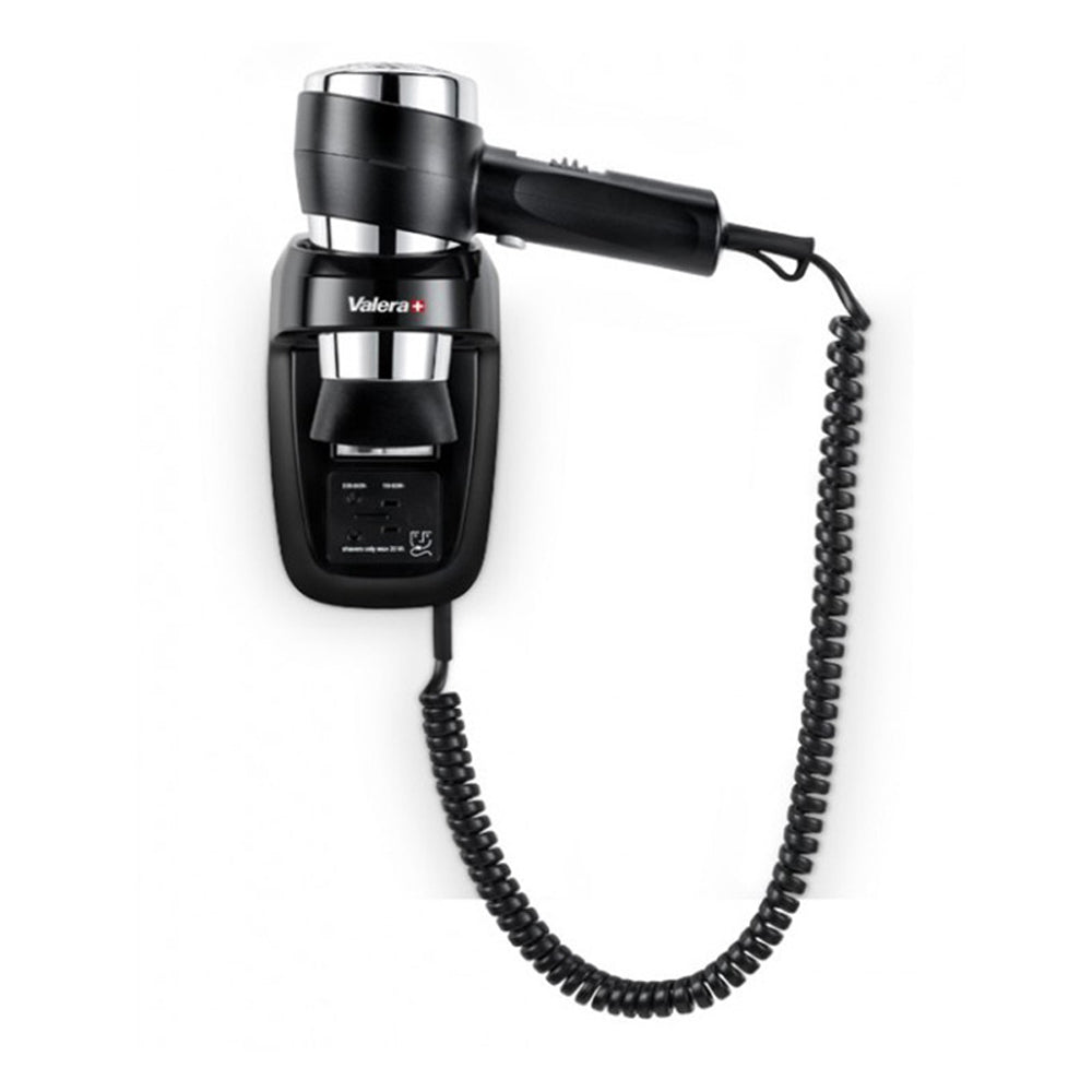 Uscător păr hotel, Valera Action Super Plus 1600, Shaver, negru