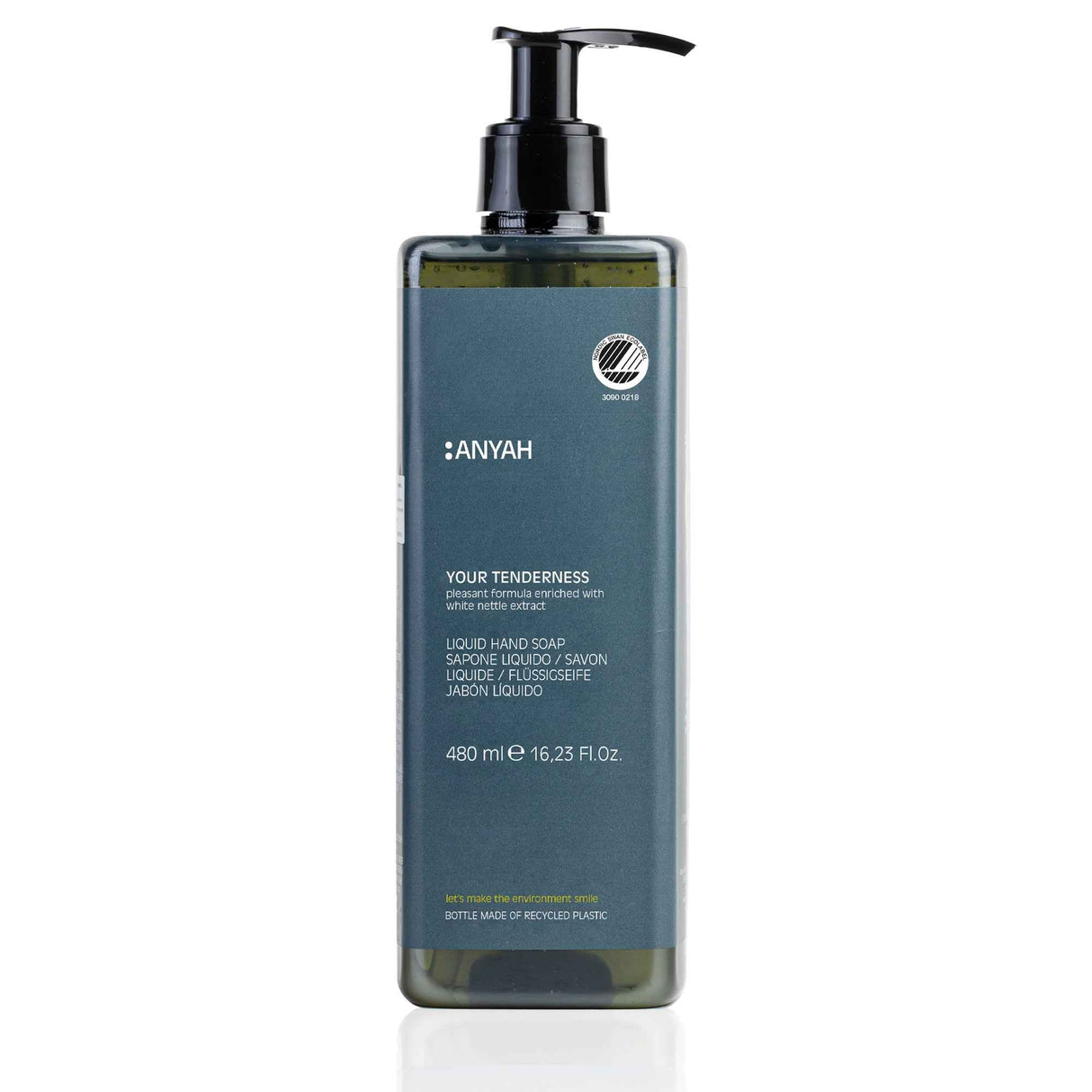 Săpun lichid cu urzică, reîncărcabil, Anyah, 480ml