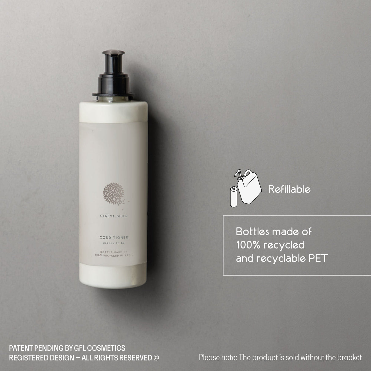 Geneva Guild Conditioner Refillable Bottle (380 ml) - 18Pack