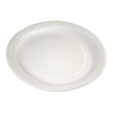 Farfurie din carton, alba, 23 cm, (12buc/set)