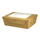 Cutie pentru catering, cu fereastră, 900cc, 15x11x4 cm, (50 buc/set)