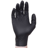 Manusi vinil medicale pentru examinare, nepudrate, negre, VINYLEX BLACK marimea M de unica folosinta, Mercator Medical, (100buc/set)