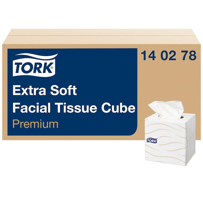 Tork Cutie Cub cu Șervețele Faciale Soft Alb