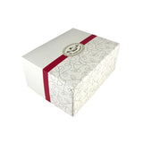 Cutie pentru prăjituri, Diamond, alb, 16x14x8 cm