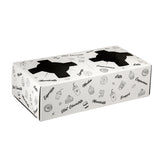 Suport pentru 2 pahare, din carton, cu imprimeu