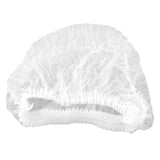 Bonete clip cu elastic, din fibra de polietilena alba, (100buc/set)
