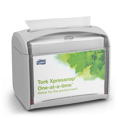 Dozator de Șervețele de Masă Tork Xpressnap® Tabletop Gri Deschis N4