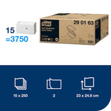 Tork Prosoape pentru Mâini Soft Singlefold Alb H3