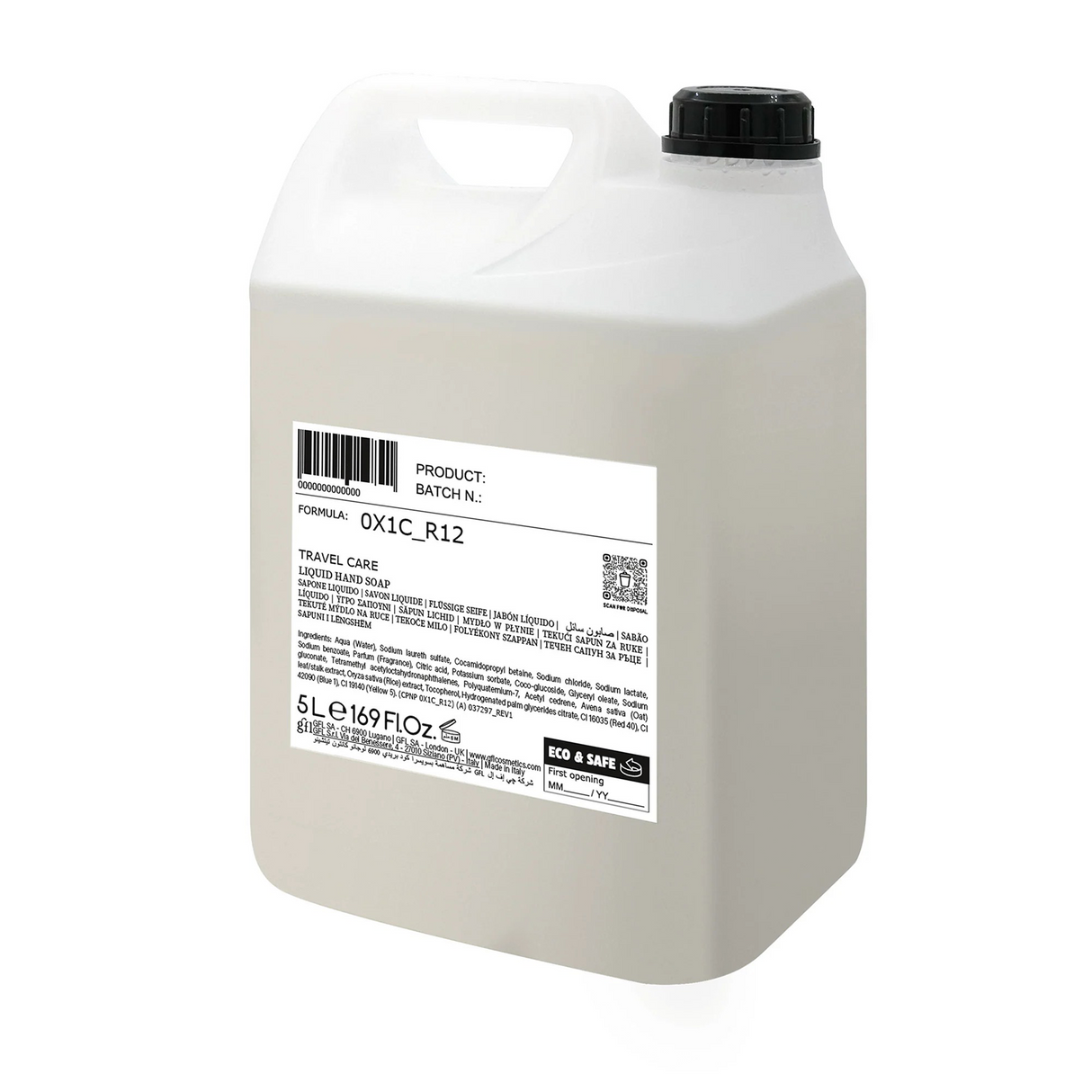 Săpun lichid, Travel Care, 5l