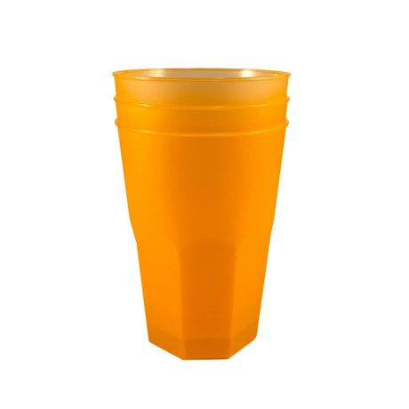 Pahare cocktail, portocaliu, 420cc, (20buc/set)