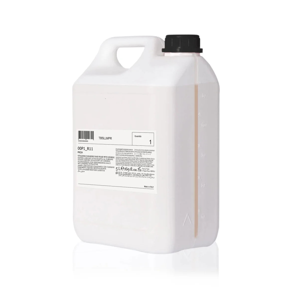 Șampon și gel de duș 2in1, cu extract de ginseng, Prija, 5l