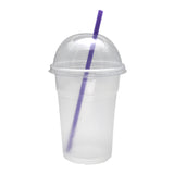 Pahar Frappe, cu capac bombat atasat, 300ml, (100buc/set)