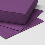 Servetele Mank Tissue, de culoare mov, 33x33 cm, pliat in 8, ecologice, biodegradabile, (100buc/set)