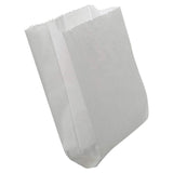 Punga hartie alba cu fereastra 20x8x26 cm, (100buc/set)