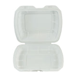 Caserolă pentru catering, cu capac atașat, polipropilenă, 22x19 cm, (100 buc/set)
