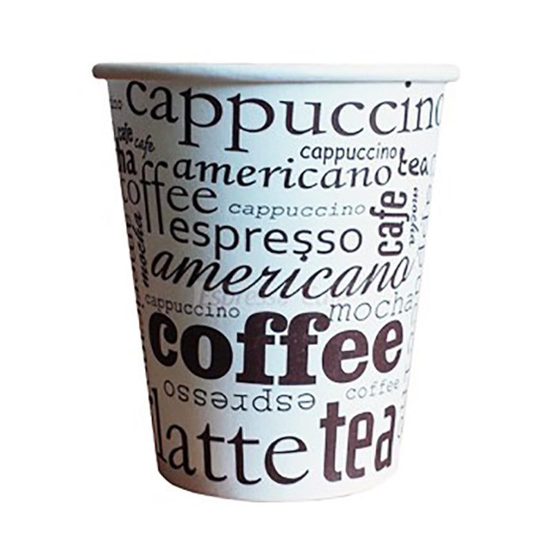 Pahar din carton, pentru cafea, 240ml, (50buc/set)