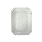 Tăviță pentru prăjituri, din carton, 11x14.6x2.5 cm, (100buc/set)