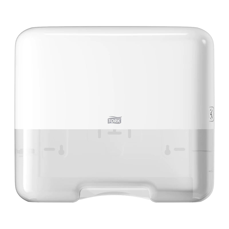 Dozator prosoape pentru mâini, Tork Singlefold Mini, alb, 553100