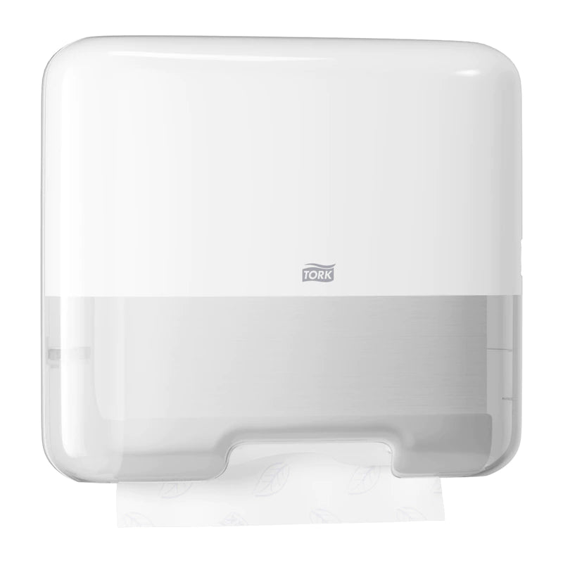 Dozator prosoape pentru mâini, Tork Singlefold Mini, alb, 553100