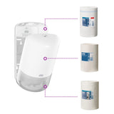 Tork Mini Dozator cu Derulare Centrală Alb M1