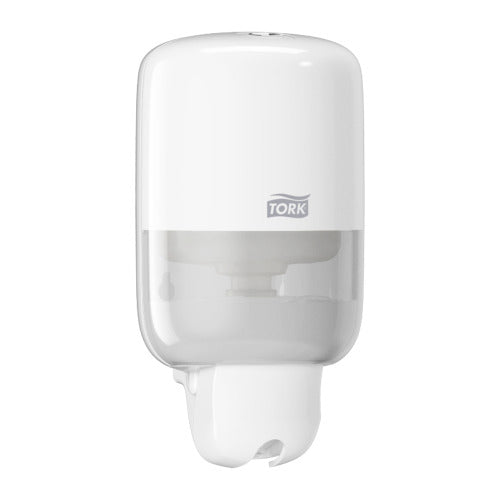 Dozator manual de săpun lichid, Tork Mini, alb, 561000