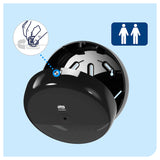 Dozator Role de Hârtie Igienică Tork SmartOne® Negru T8