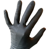 Manusi extrem de rezistente, din nitril, texturate, nepudrate,EMPEROR DR MAYER marimea M de unica folosinta, (50buc/set)