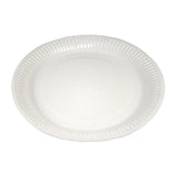 Farfurie din carton, alba, 23 cm, (12buc/set)