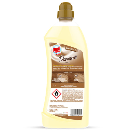 Detergent profesional parchet, Dual Power, 1 L