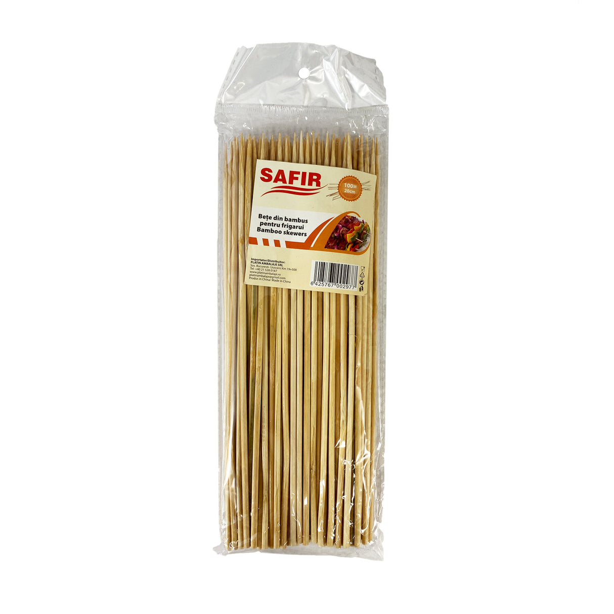 Bete frigarui bambus 20 cm, (100buc/set)