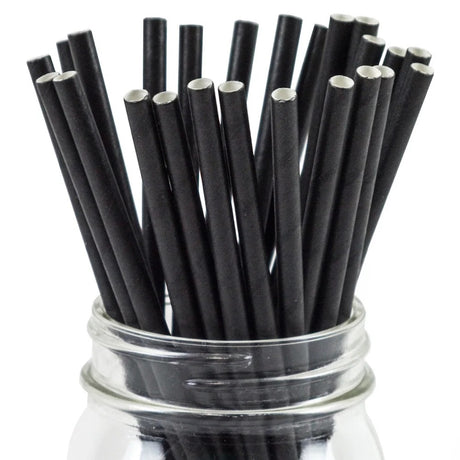 Paie de hartie, rezistente, negre, (250buc/set)