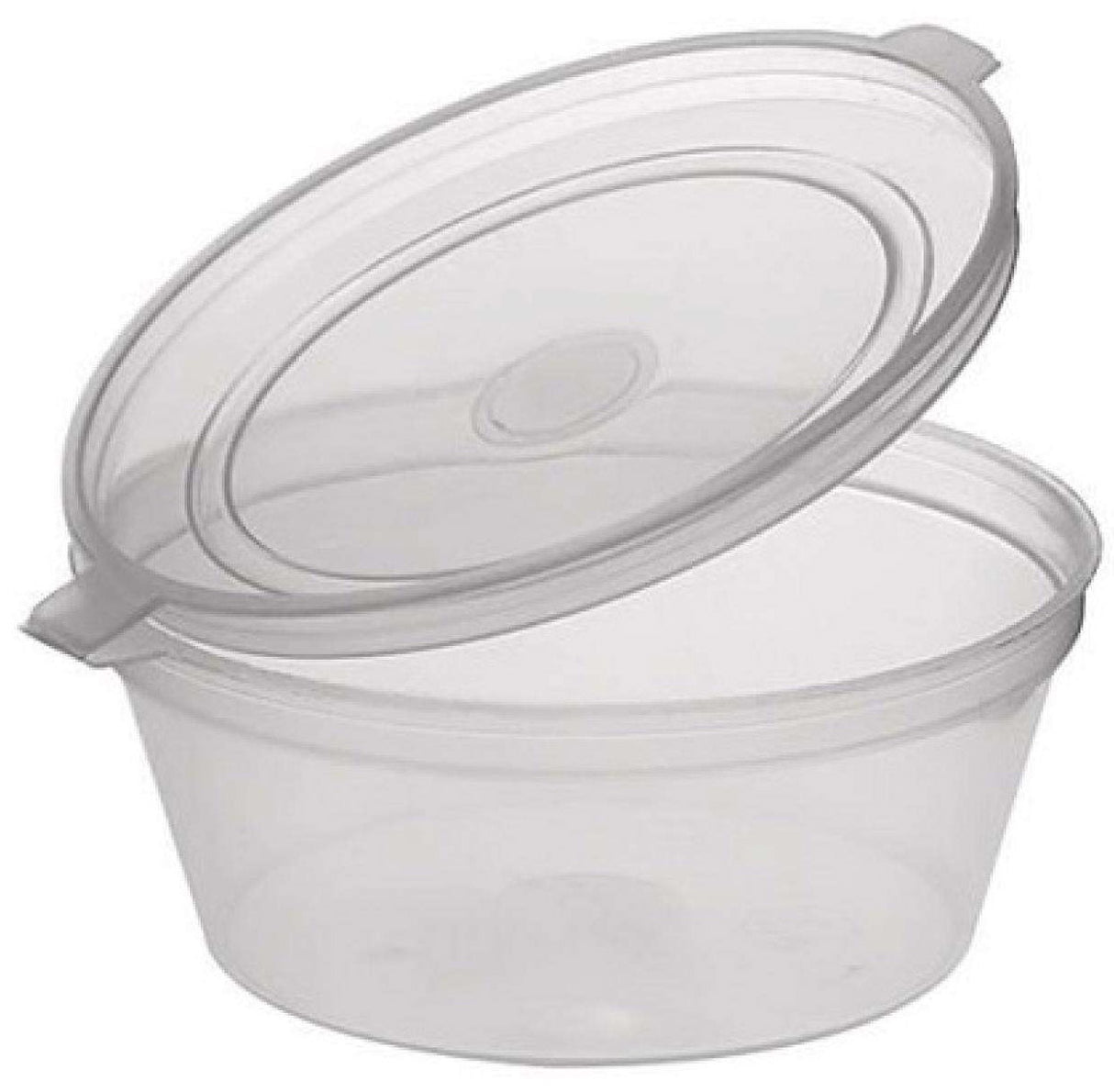 Sosieră cu capac atașat, PP, 70ml, 50 bucăți/ set