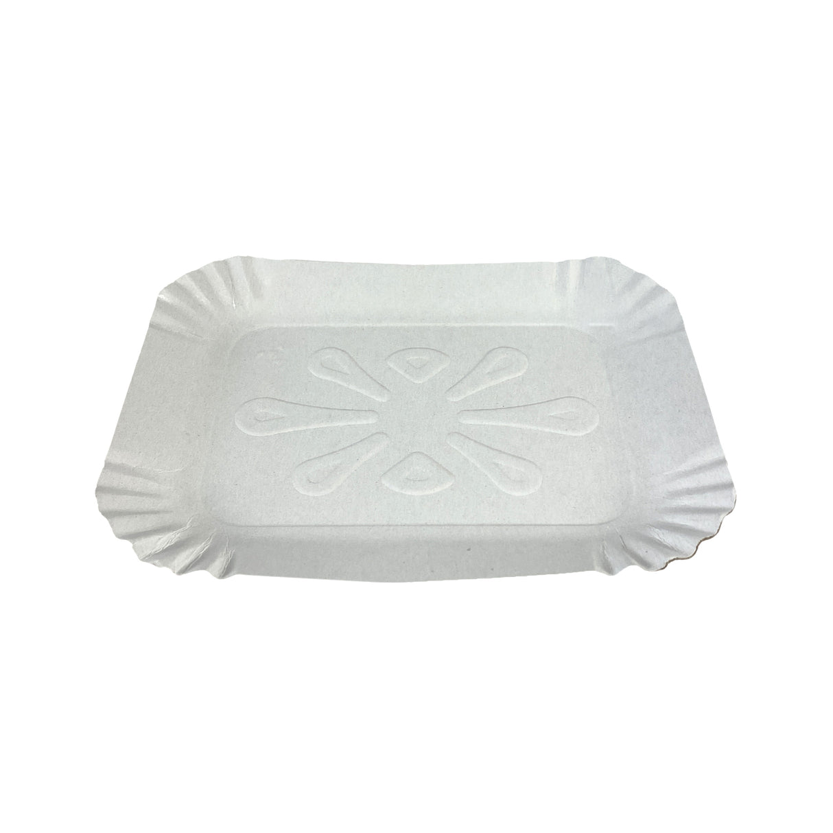 Tăviță pentru prăjituri, din carton, 11x14.6x2.5 cm, (100buc/set)