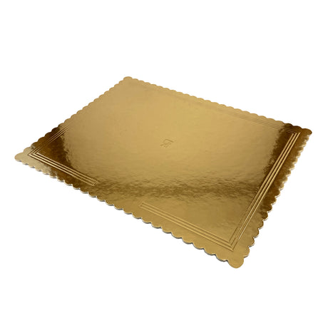 Planșetă pentru tort, aurie, 44x34 cm