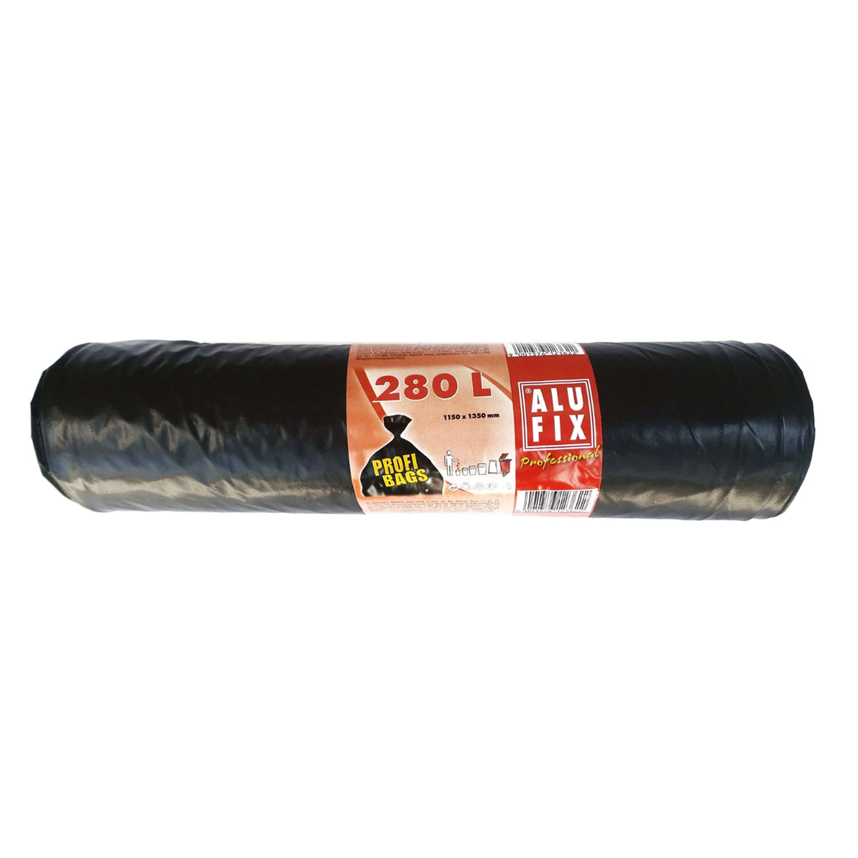 Saci menajeri, negri, Alufix, 280 L, (5buc/rolă)