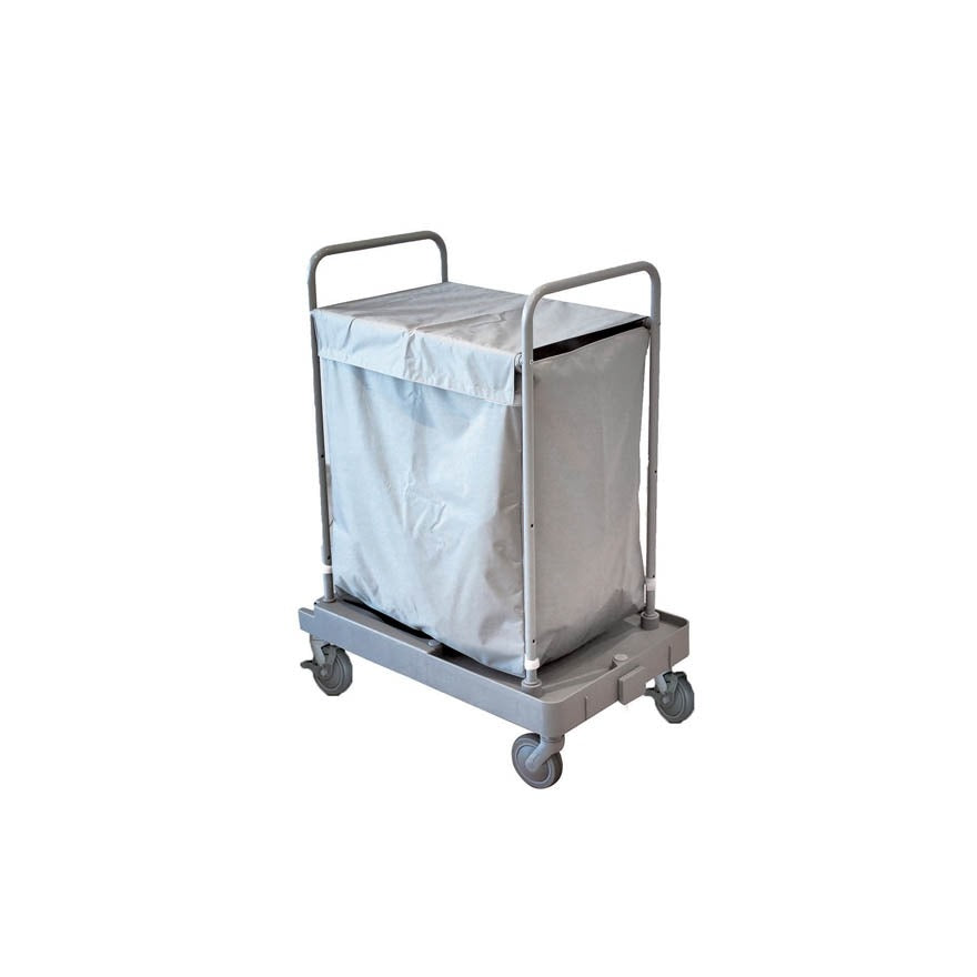 Cărucior profesional pentru lenjerie, suport metalic, 200 L, IPC