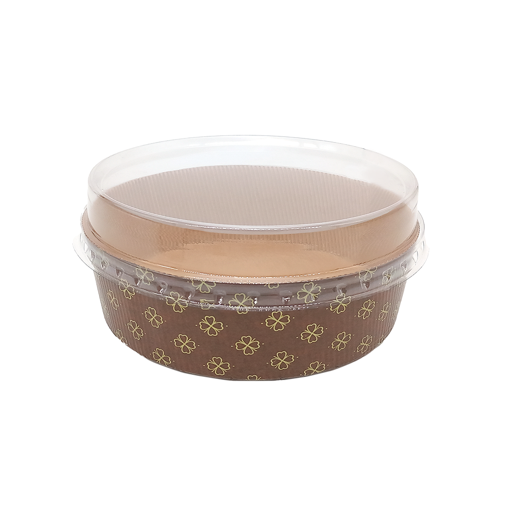 Capac plastic pentru formă de pască, transparent, 20,8x3,7cm, 50buc/set