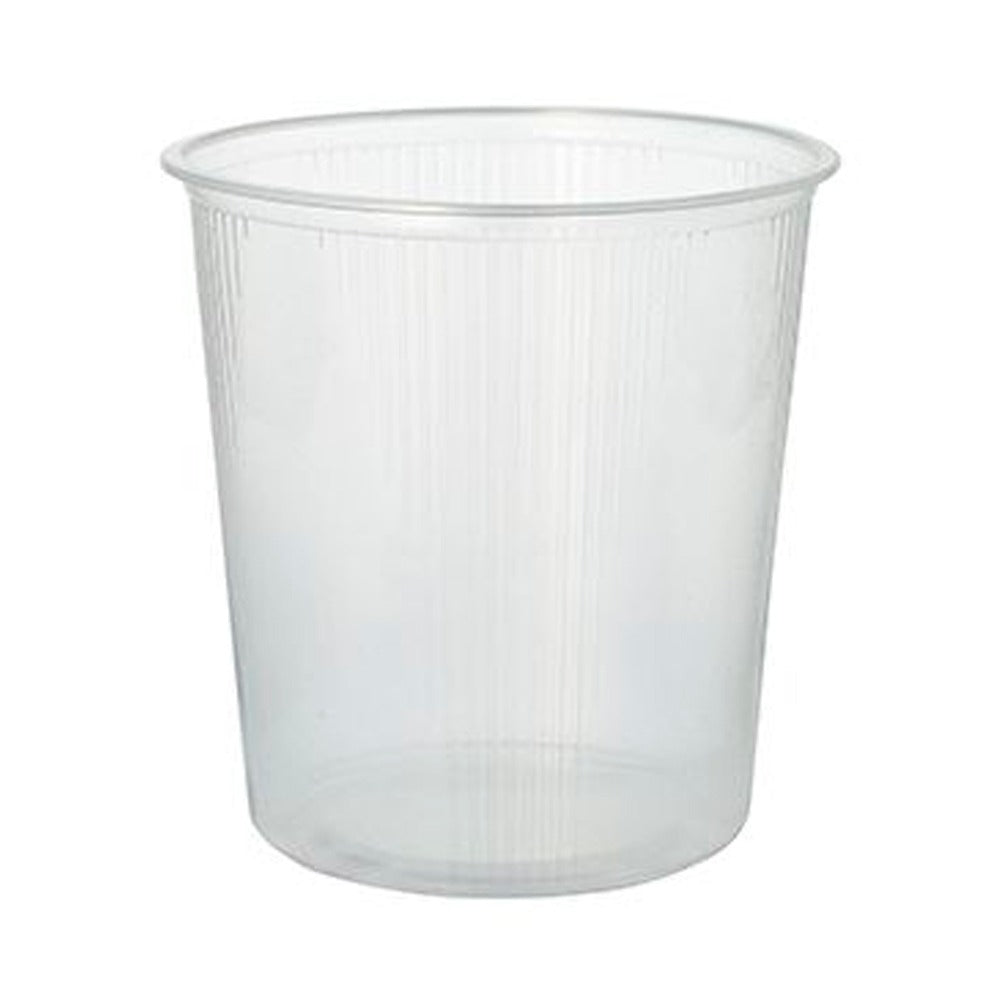 Caserolă rotundă PP, 500ml, 100 bucăți/set